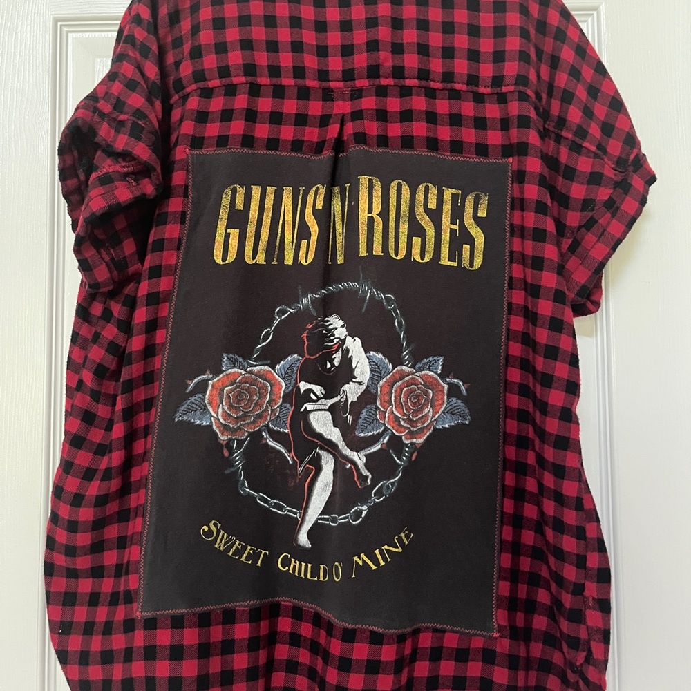 GUNS N’ ROSES Concert Flannel - L - Picture 2 of 5
